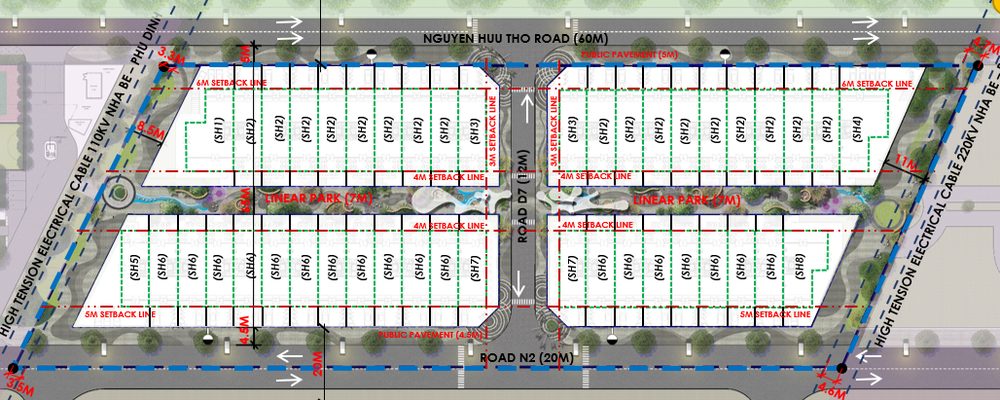 Site plan of Celesta Plot 17